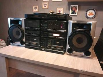 Impianto HI-FI SANYO con Giradischi 