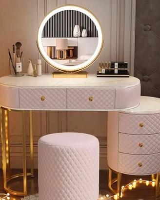 Toeletta da trucco con luci led
