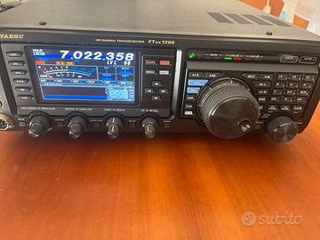 RICETRASMETTITORE HAM HF YAESU FT DX 1200 + 50 MHZ