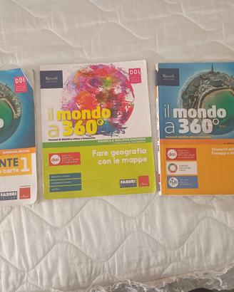 IL MONDO 360° 1- + GEOG.MAPPE+ATLANTE