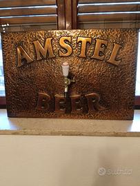 pannello birra in rame