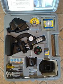 Microscopio kit set scienza vintage scienze