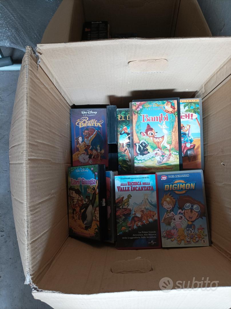 cassette VHS fiabe Audio/Video In vendita a Varese