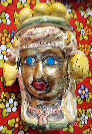 Teste di Moro Antiche Originali di Caltagirone