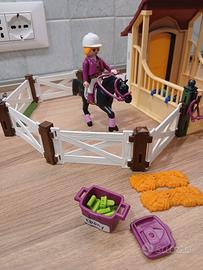 Playmobil stalla con cavallo arabo