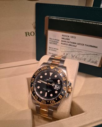 Rolex GMT oro e acciaio