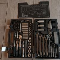 valigia con set attrezzi chiavi pollici harley