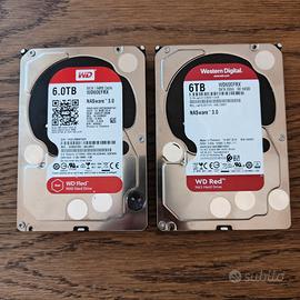 2x Hard Disk WD RED 6TB SATA