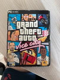 GTA Vice City pc cd rom BOX