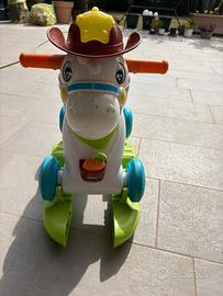 Cavallo a dondolo primi passi chicco