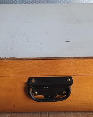 cassettone in legno antico, misura 55x42 alto 15