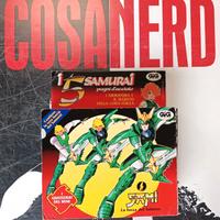 Samurai pugni d'acciaio Sami vintage con scatola