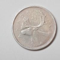 25 cents Canada 1964