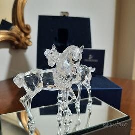 Swarovski cavalli in cristallo originale
