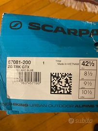 Scarponi scarpa zg trx grtx