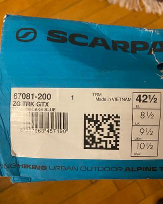 Scarponi scarpa zg trx grtx