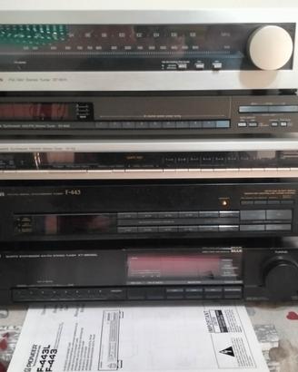 Lotto di radio Kenwood, Technics e Pioneer