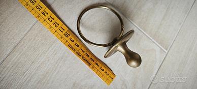 Rarissimo Ciuccio in Ottone fermacarte, soprammobi