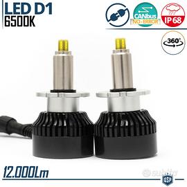 Kit D1S Conversione da XENON a LED 12000LM 6500K