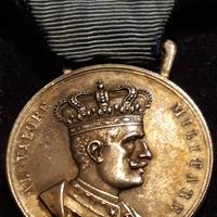 Medaglia Valor Militare Coloniale Argento VEIII