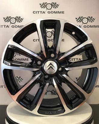 Cerchi in lega Citroen C2 C3 C4 C5 DS3 DS4 da 16