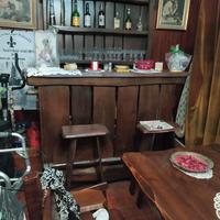 taverna bar in legno massiccii