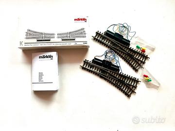 Marklin 2263 deviatore elettronico  DX - 2 pz