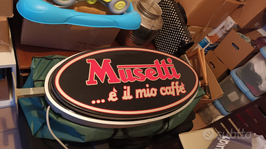 Art. d'arredo Insegna pubblicit "Caffe' Musetti "