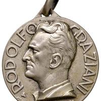 Medaglia Rodolfo Graziani Frosinone AG Molto Rara