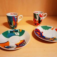 Coppia Di Tazzine Pop Art Gallery – Stile Picasso
