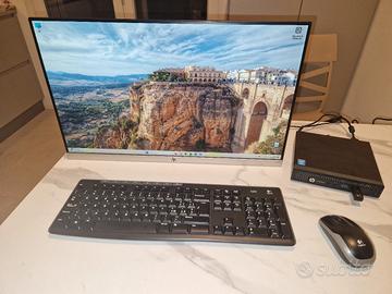PC EliteDesk HP 800 G1 MINI INTEL I5 RAM 8GB SSD