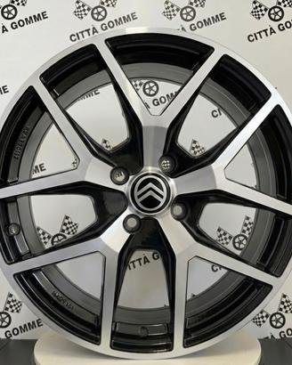 4 Cerchi in lega CITROEN C3 C4 DS3 da 18"