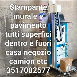 Stampante diretto da parete senza carta o adesivi