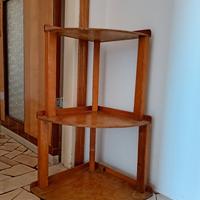 Scaffale angolare vintage 