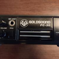Amplificatore Con Cassette Per Auto Gold Sound Mod