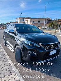 Peugeot 3008 Gt 1.6 hdi 120cv automatica
