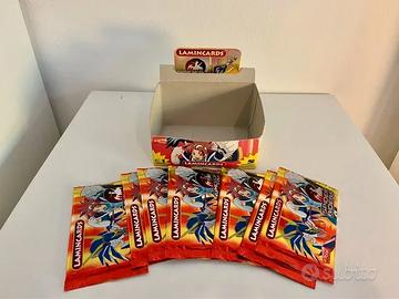 Lotto carte lamincards Spider Riders
