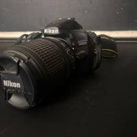 Nikon D3200 piu ibiettivo 18-105mm