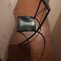 sedie pieghevoli in ferro 