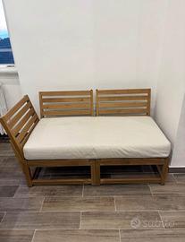 Divano esterno Ikea Nammaro
