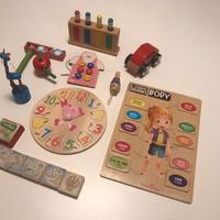 Giochi in legno educativi