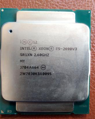 Processore CPU Intel Xeon E5-2690 v3 Socket 2011-3