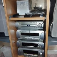 Impianto stereo technics SL-DV250