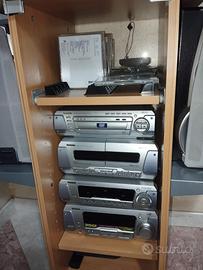 Impianto stereo technics SL-DV250
