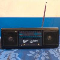 Radio Boombox Texco Twin Sound Model 3000