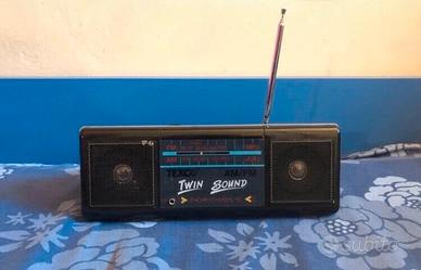 Radio Boombox Texco Twin Sound Model 3000