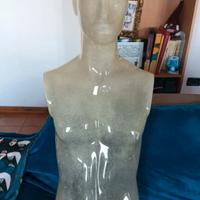 Manichino uomo mezzo busto