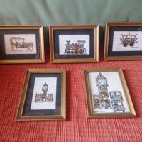 COLLAGE   L.KERSH  OF LONDON  (5 RAPPRESENTAZIONI)