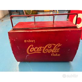 Ghiacciaia vintage Coca Cola