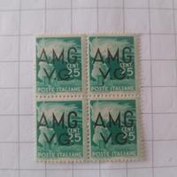 francobolli emessi dal 1945/47  per trieste